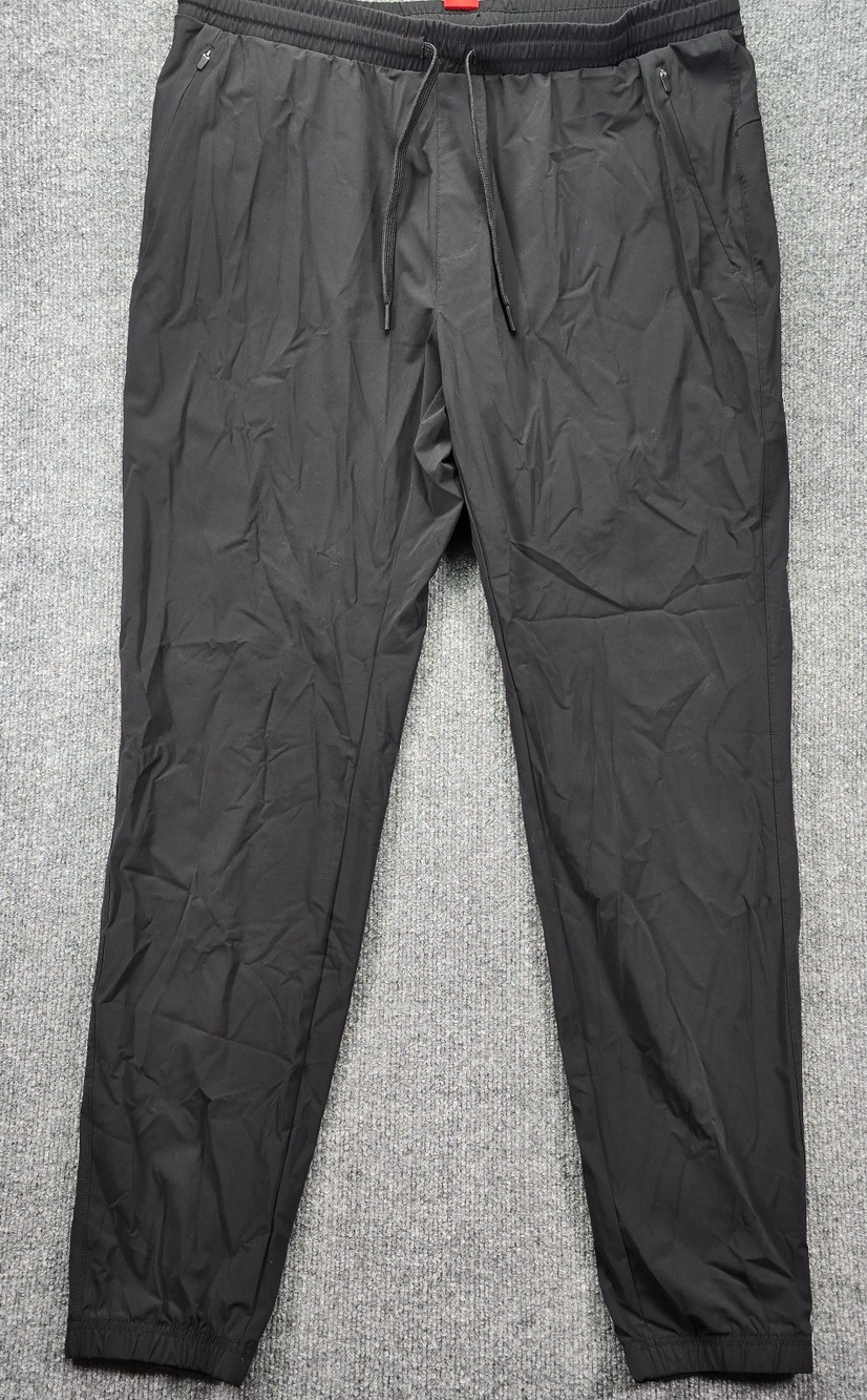 UNRL In-Flex Jogger III Pants Mens Large Black Ultra Stretch Tapered Running Gym